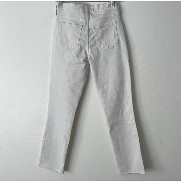 Frank & Eileen Cork Everyday Jean Size 26 White Natural Scour Color - Picture 7 of 9